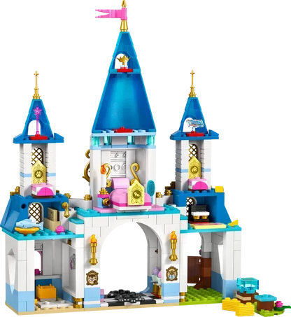 LEGO Assepoesters kasteel en paardenkoets 43275 Disney @ 2TTOYS | Official LEGO shop😊🥰 LEGO €. 67.99