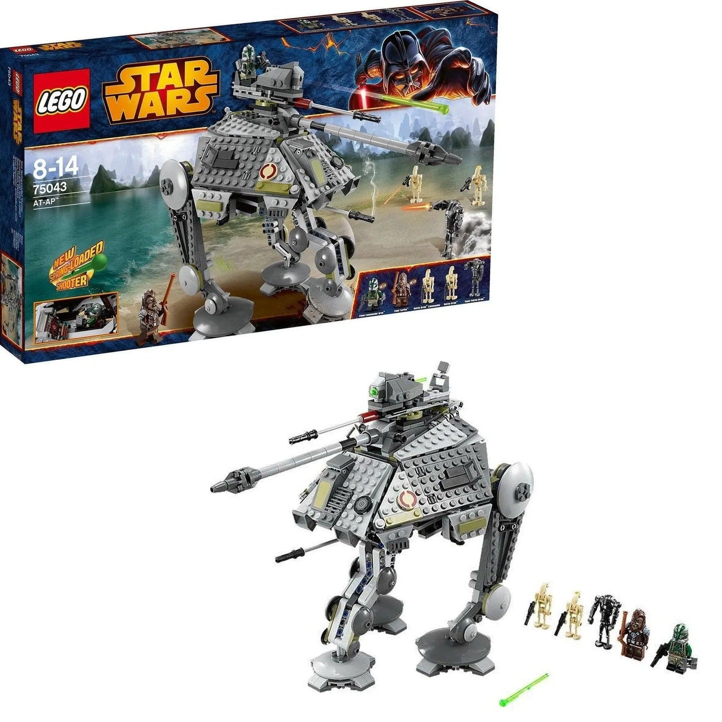 LEGO AT-AP All Terrain Attack Pod 75043 StarWars LEGO STARWARS @ 2TTOYS | Official LEGO shop😊🥰 LEGO €. 69.99