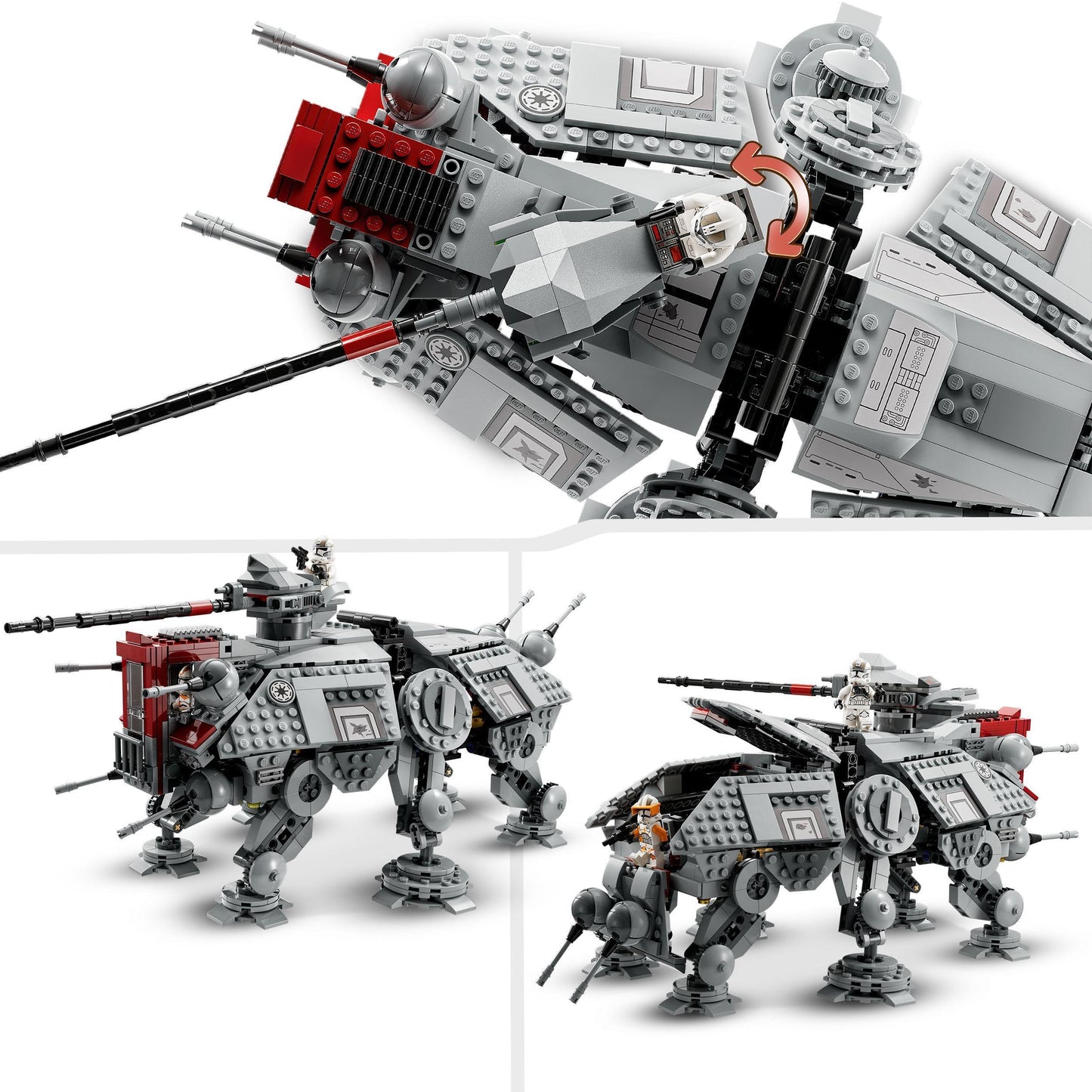 LEGO AT-TE Walker 75337 StarWars LEGO STARWARS @ 2TTOYS | Official LEGO shop😊🥰 LEGO €. 118.48