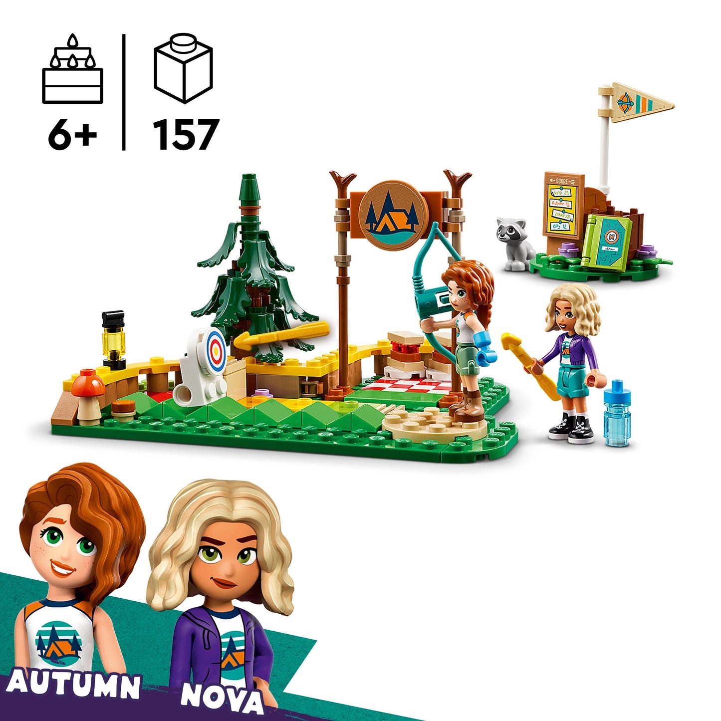 LEGO Avonturenkamp Boogschieten 42622 Friends LEGO FRIENDS @ 2TTOYS | Official LEGO shop😊🥰 LEGO €. 12.49