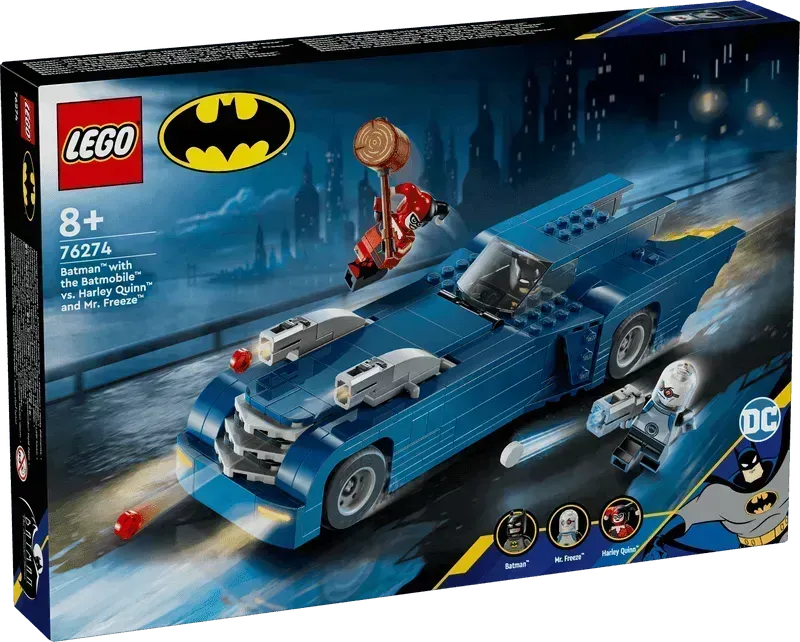 LEGO Batman: The Animated Series Batmobile vs. Harley Quinn & Mr. Freeze 76274 Batman LEGO SUPERHEROES @ 2TTOYS | Official LEGO shop😊🥰 LEGO €. 49.98