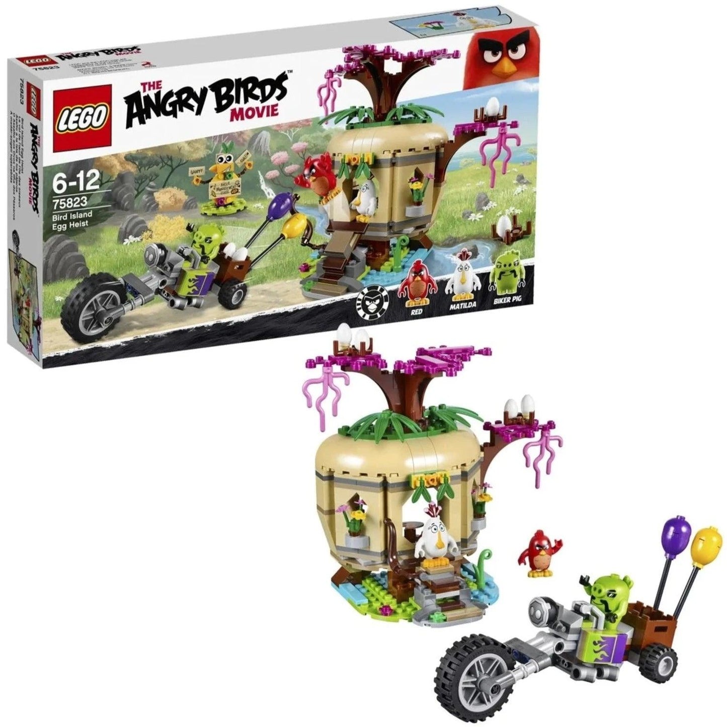 LEGO Bird Island eierenroof 75823 Angry Birds LEGO ANGRYBIRDS @ 2TTOYS LEGO €. 19.99