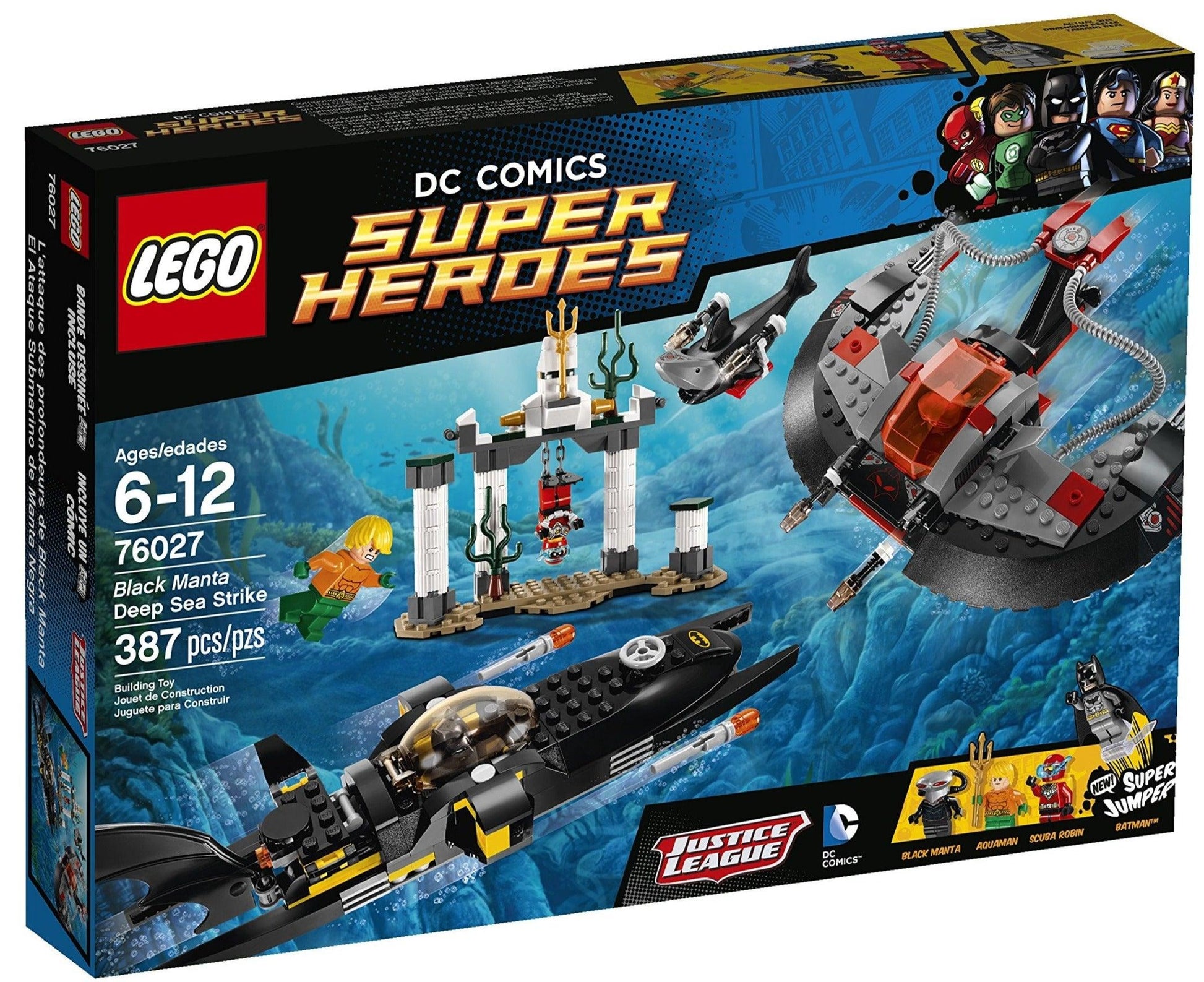 LEGO Black Manta Deep Sea Strike 76027 Batman LEGO BATMAN @ 2TTOYS LEGO €. 74.99