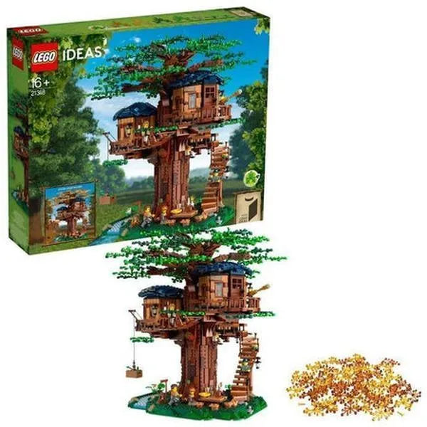 LEGO Boomhuis Boomhut 21318 Ideas (USED) LEGO IDEAS @ 2TTOYS | Official LEGO shop😊🥰 LEGO €. 194.99