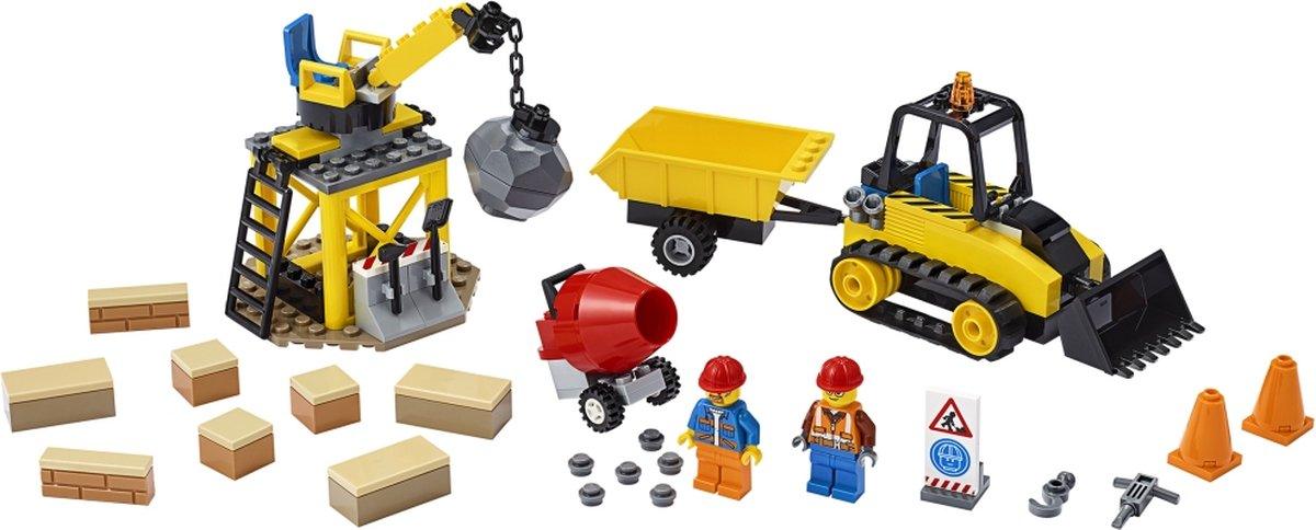 LEGO Bouw Bulldozer Graafmachine 60252 City LEGO CITY BOUWPLAATS @ 2TTOYS | Official LEGO shop😊🥰 LEGO €. 15.49