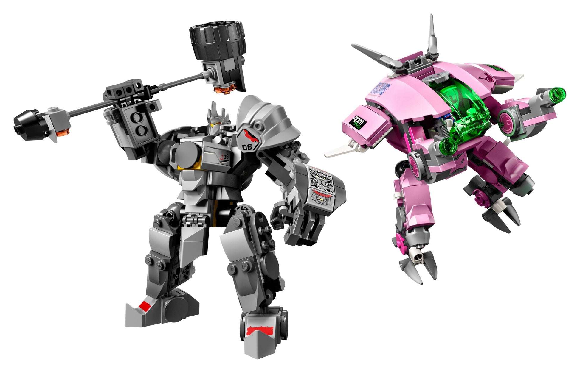 LEGO Bouwbare mecha-uitrusting D.Va & Reinhardt 75973 Overwatch LEGO OVERWATCH @ 2TTOYS LEGO €. 39.99