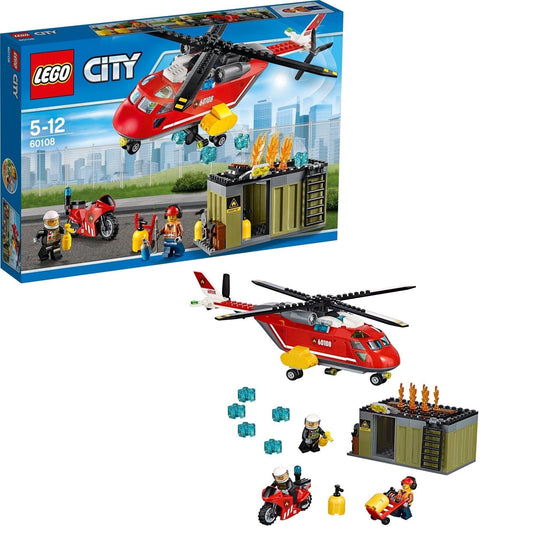 LEGO Brandweer Helikopter en motor 60108 City LEGO CITY BRANDWEER @ 2TTOYS LEGO €. 39.99