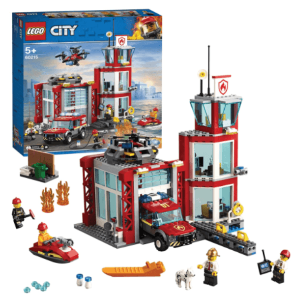 LEGO Brandweer Kazerne met brandweerwagen 60215 City LEGO CITY BRANDWEER @ 2TTOYS LEGO €. 49.99