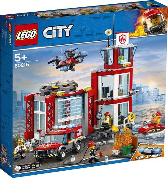 LEGO Brandweer Kazerne met brandweerwagen 60215 City LEGO CITY BRANDWEER @ 2TTOYS | Official LEGO shop😊🥰 LEGO €. 49.99