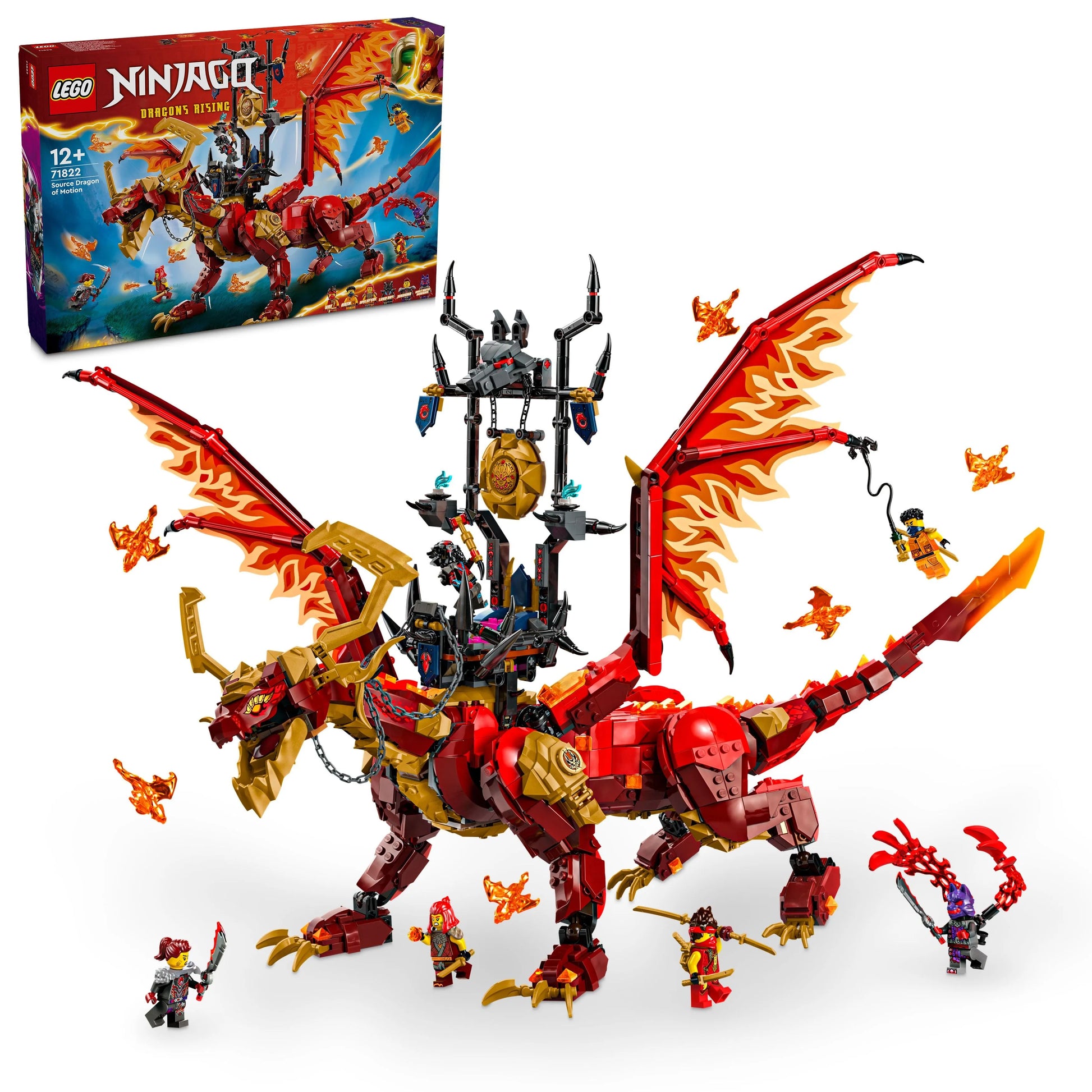 LEGO Bron Draak van Beweging 71822 Ninjago LEGO Ninjago @ 2TTOYS | Official LEGO shop😊🥰 LEGO €. 114.49