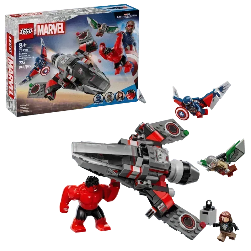 LEGO Captain America vs. Red Hulk duel 76292 Superheroes LEGO @ 2TTOYS | Official LEGO shop😊🥰 LEGO €. 46.49