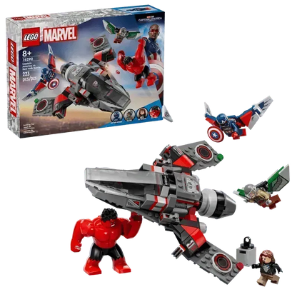 LEGO Captain America vs. Red Hulk duel 76292 Superheroes LEGO @ 2TTOYS | Official LEGO shop😊🥰 LEGO €. 46.49