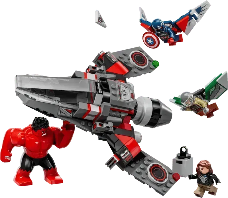 LEGO Captain America vs. Red Hulk duel 76292 Superheroes LEGO @ 2TTOYS | Official LEGO shop😊🥰 LEGO €. 46.49