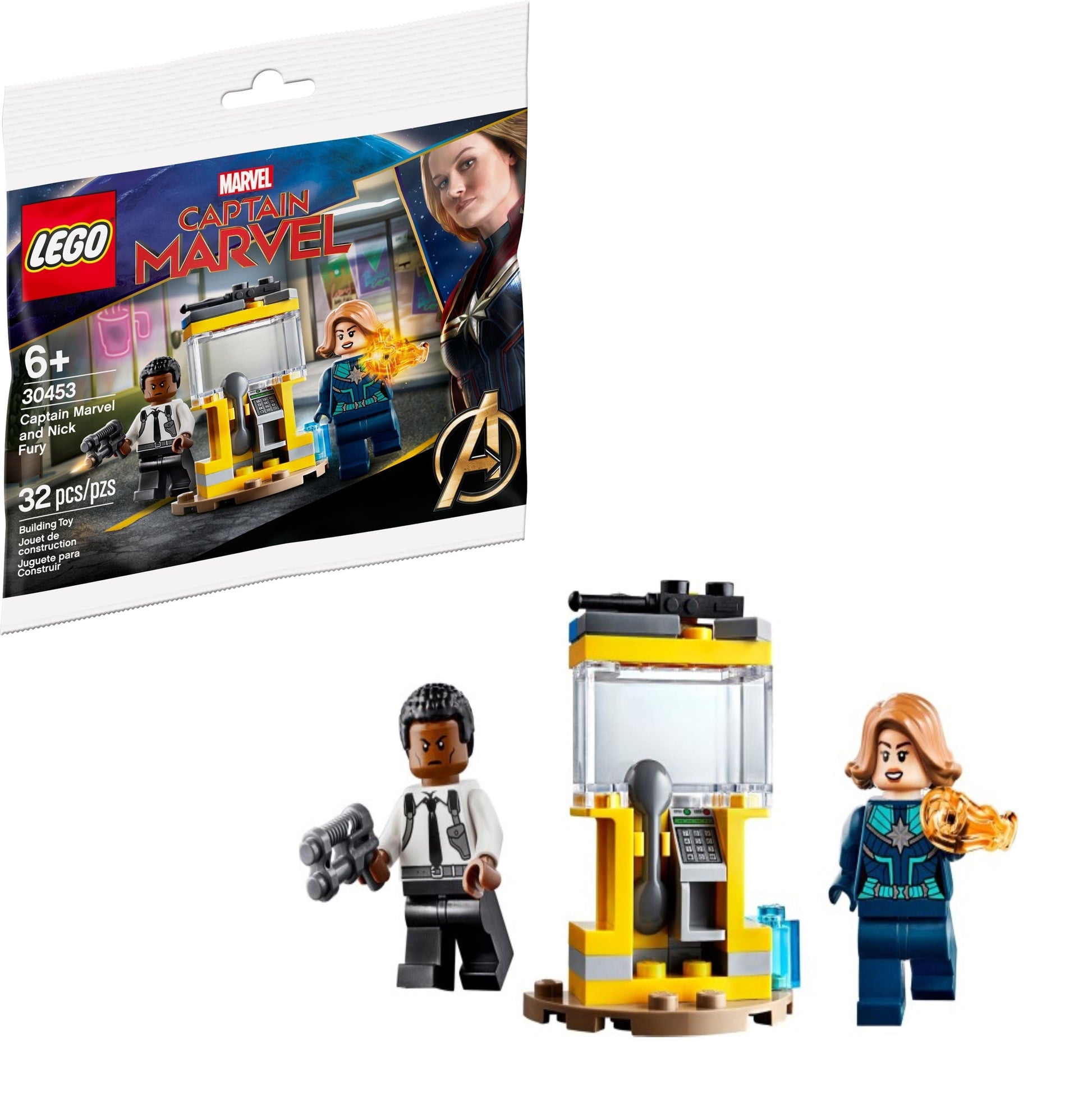 LEGO Captain Marvel en Nick Fury 30453 Marvel Super Heroes LEGO SUPERHEROES @ 2TTOYS LEGO €. 3.99