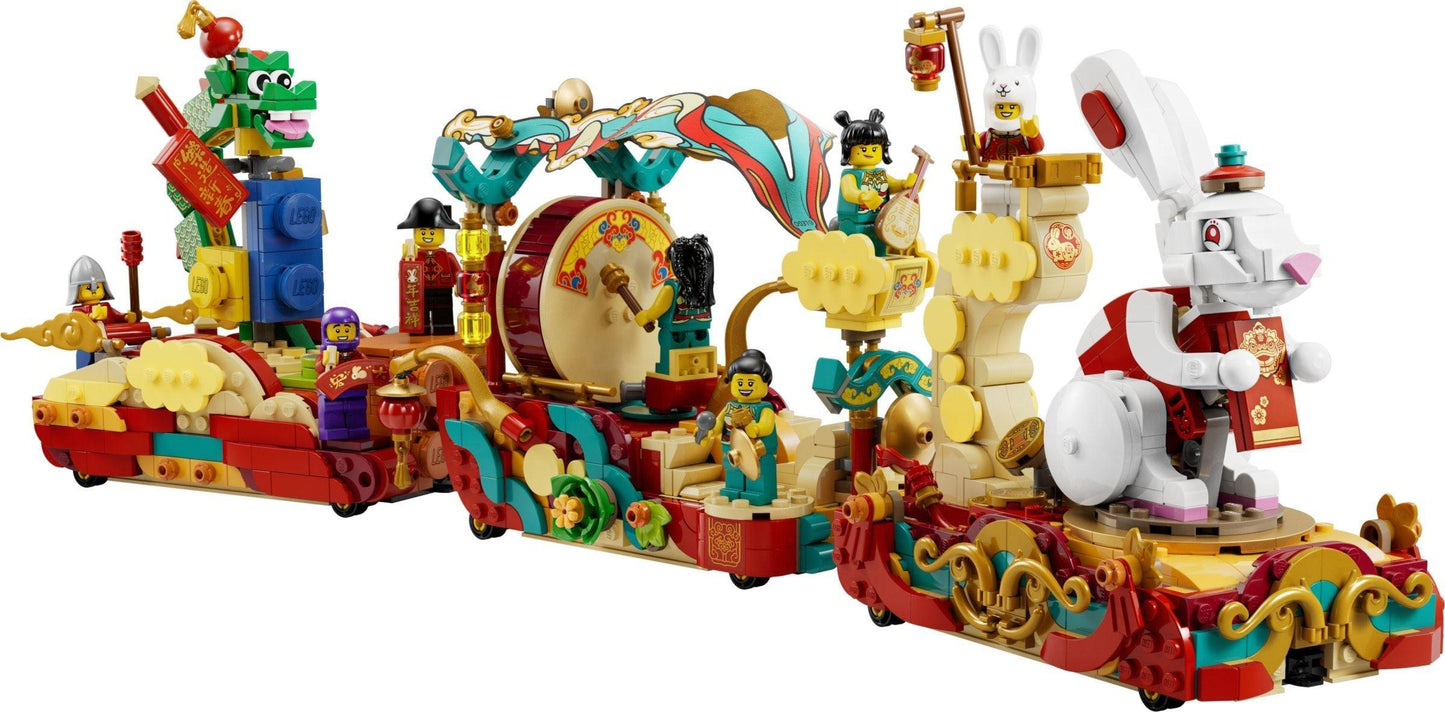 LEGO Chinees Nieuwjaar parade 80111 Chinees Nieuwjaar LEGO CHINEES NIEUWJAAR @ 2TTOYS | Official LEGO shop😊🥰 LEGO €. 132.49