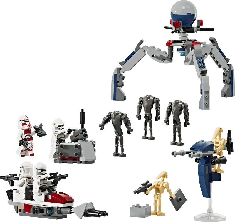 LEGO Clone Trooper™ & Battle Droid™ Battle Pack 75372 StarWars LEGO Star Wars TM @ 2TTOYS | Official LEGO shop😊🥰 LEGO €. 25.49