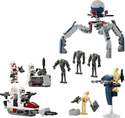 LEGO Clone Trooper™ & Battle Droid™ Battle Pack 75372 StarWars LEGO Star Wars TM @ 2TTOYS | Official LEGO shop😊🥰 LEGO €. 25.49