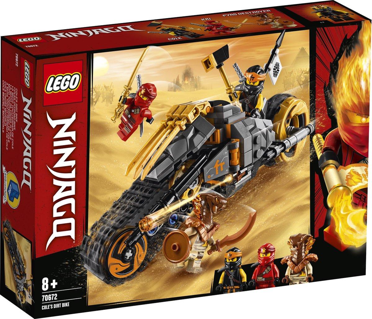 LEGO Cole's stoere crossmotor 70672 Ninjago LEGO NINJAGO @ 2TTOYS LEGO €. 15.99