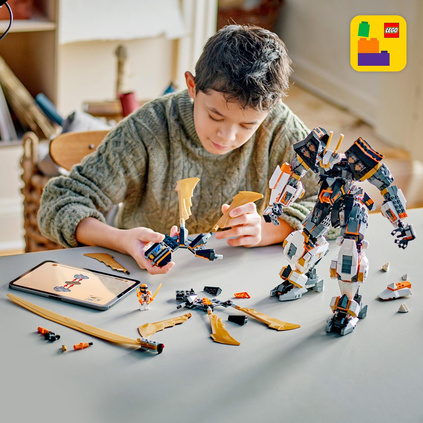 LEGO Cole's Titanium Dragon Mech 71821 Ninjago LEGO Ninjago @ 2TTOYS | Official LEGO shop😊🥰 LEGO €. 84.99