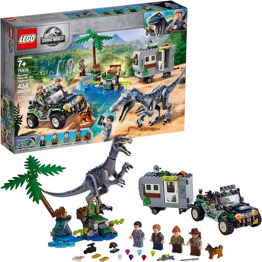 LEGO Confrontatie met Baryonyx: de schattenjacht 75935 Jurassic World LEGO JURASSIC WORLD @ 2TTOYS | Official LEGO shop😊🥰 LEGO €. 49.99