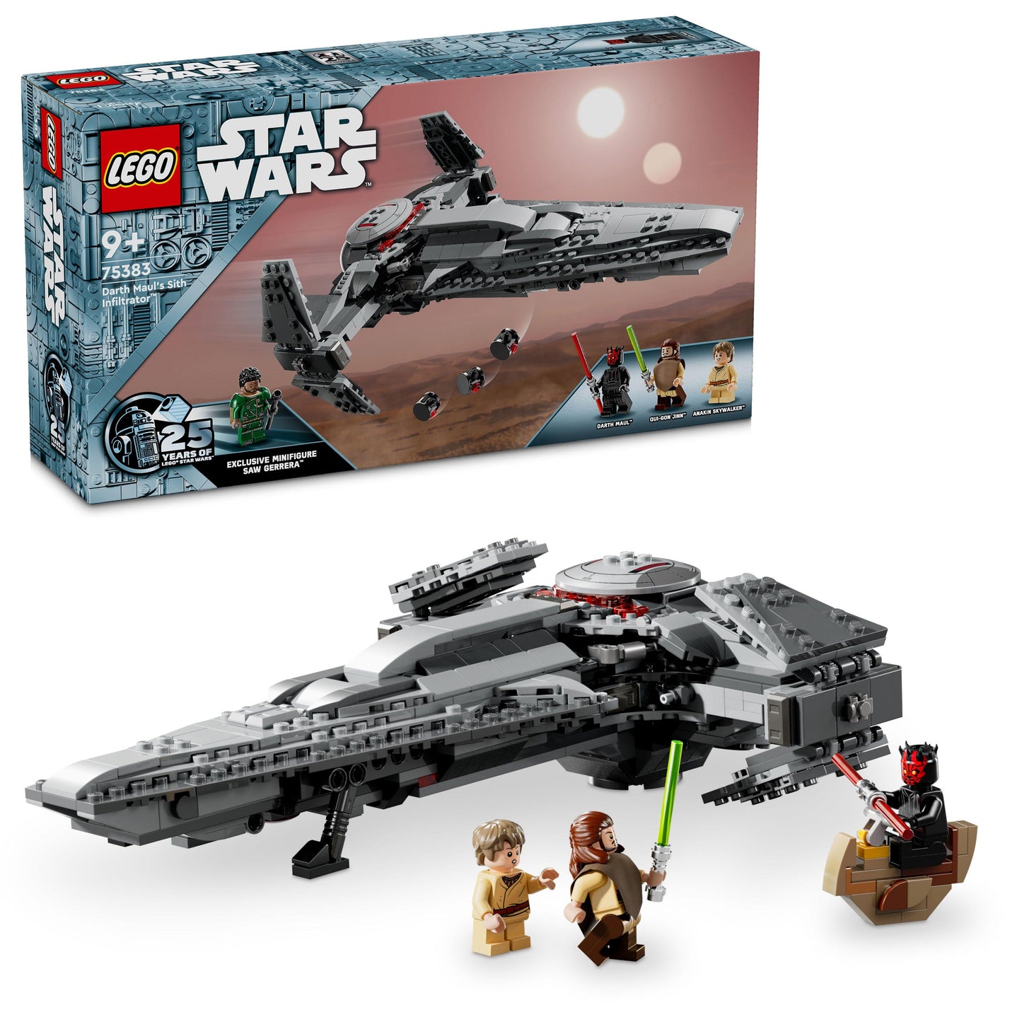 LEGO Darth Maul’s Sith Infiltrator 75383 StarWars LEGO STARWARS @ 2TTOYS LEGO €. 69.99