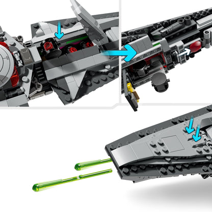 LEGO Darth Maul’s Sith Infiltrator 75383 StarWars LEGO STARWARS @ 2TTOYS LEGO €. 69.99