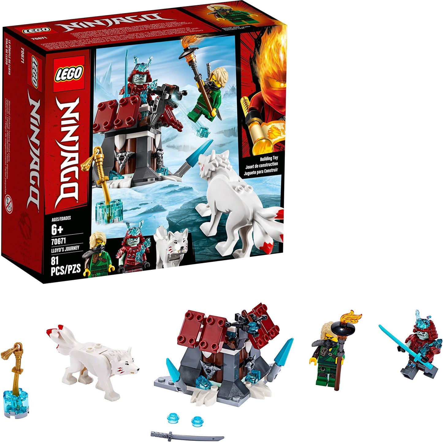 LEGO De Avontuurlijke reis van Lloyd 70671 Ninjago LEGO NINJAGO @ 2TTOYS | Official LEGO shop😊🥰 LEGO €. 9.99