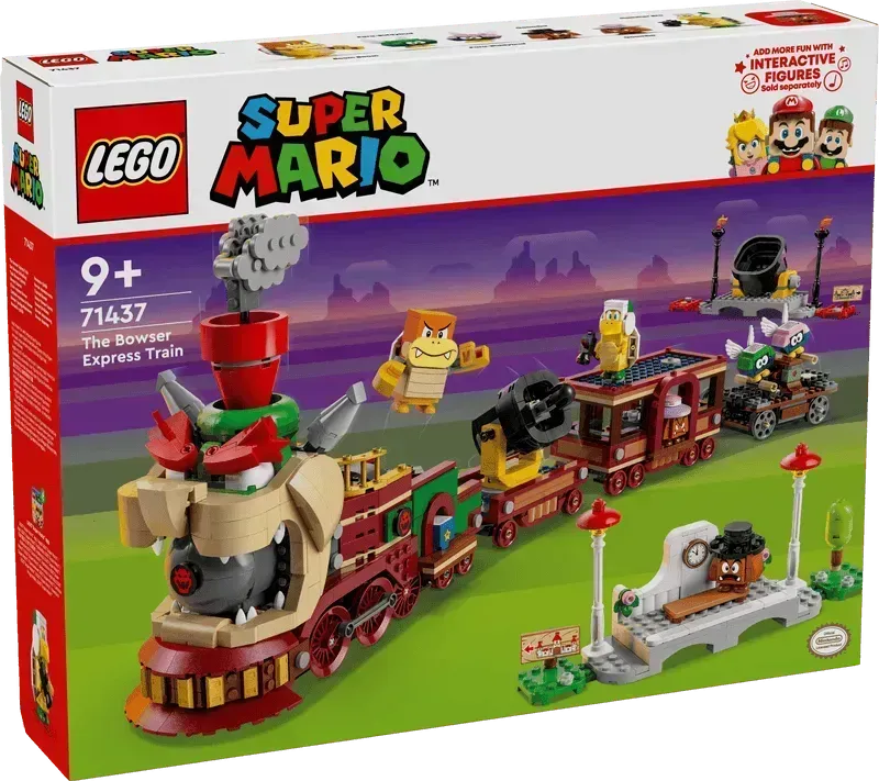 LEGO De Bowser Exprestrein 71437 SuperMario LEGO SUPERMARIO @ 2TTOYS | Official LEGO shop😊🥰 LEGO €. 101.99