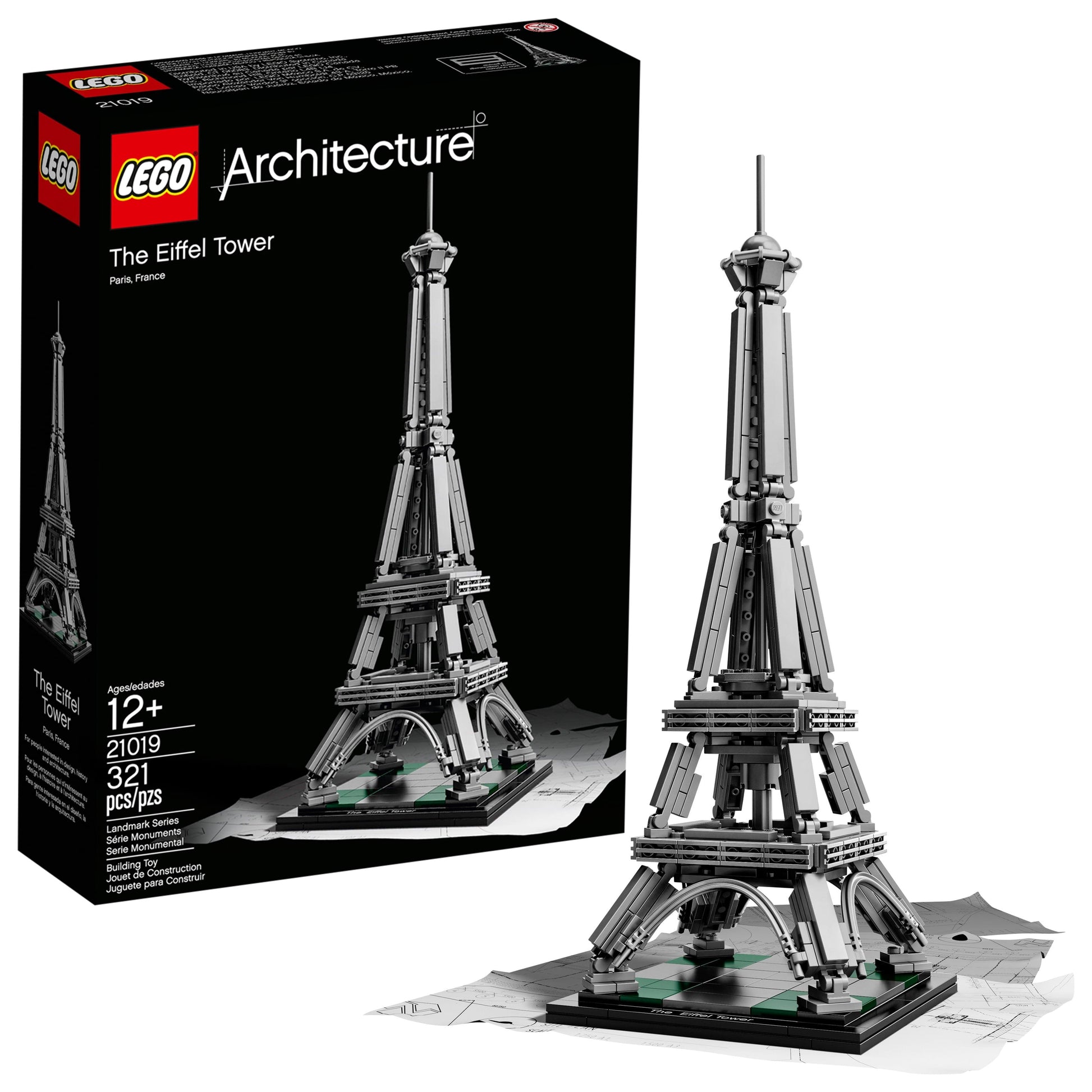 LEGO De Eiffel toren van LEGO 21019 Architecture (USED) LEGO ARCHITECTURE @ 2TTOYS LEGO €. 79.99