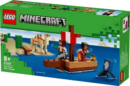 LEGO De Piratenschipreis - Zeil het avontuur tegemoet 21259 Minecraft LEGO MINECRAFT @ 2TTOYS | Official LEGO shop😊🥰 LEGO €. 12.98