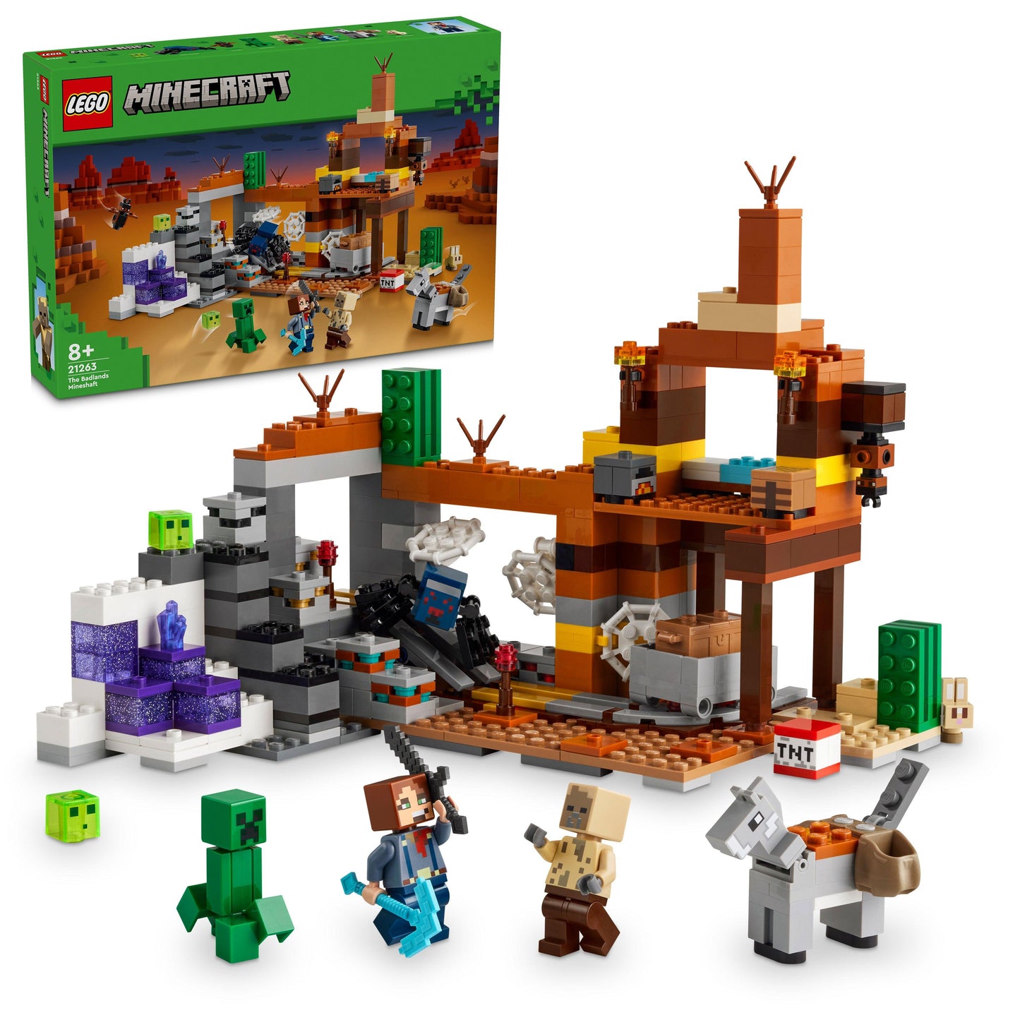 LEGO De woestijn mijnschacht 21263 Mincraft (Pre-Order: verwacht juni) LEGO DUPLO @ 2TTOYS LEGO €. 49.99