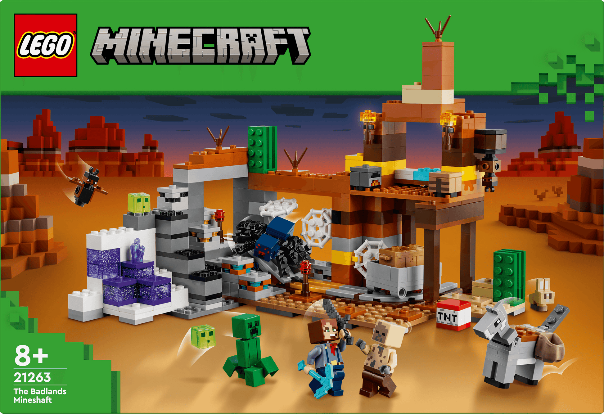 LEGO De woestijn mijnschacht 21263 Mincraft (Pre-Order: verwacht juni) LEGO DUPLO @ 2TTOYS LEGO €. 49.99