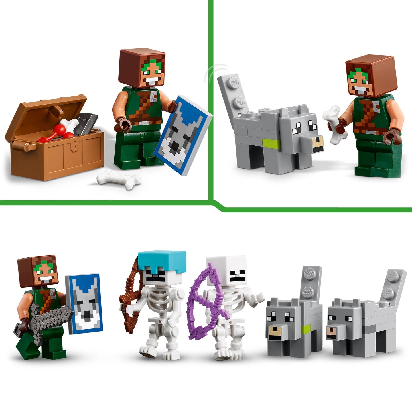 LEGO De wolvenburcht 21261 Minecraft (Pre-Order: verwacht juni) LEGO MINECRAFT @ 2TTOYS LEGO €. 29.49