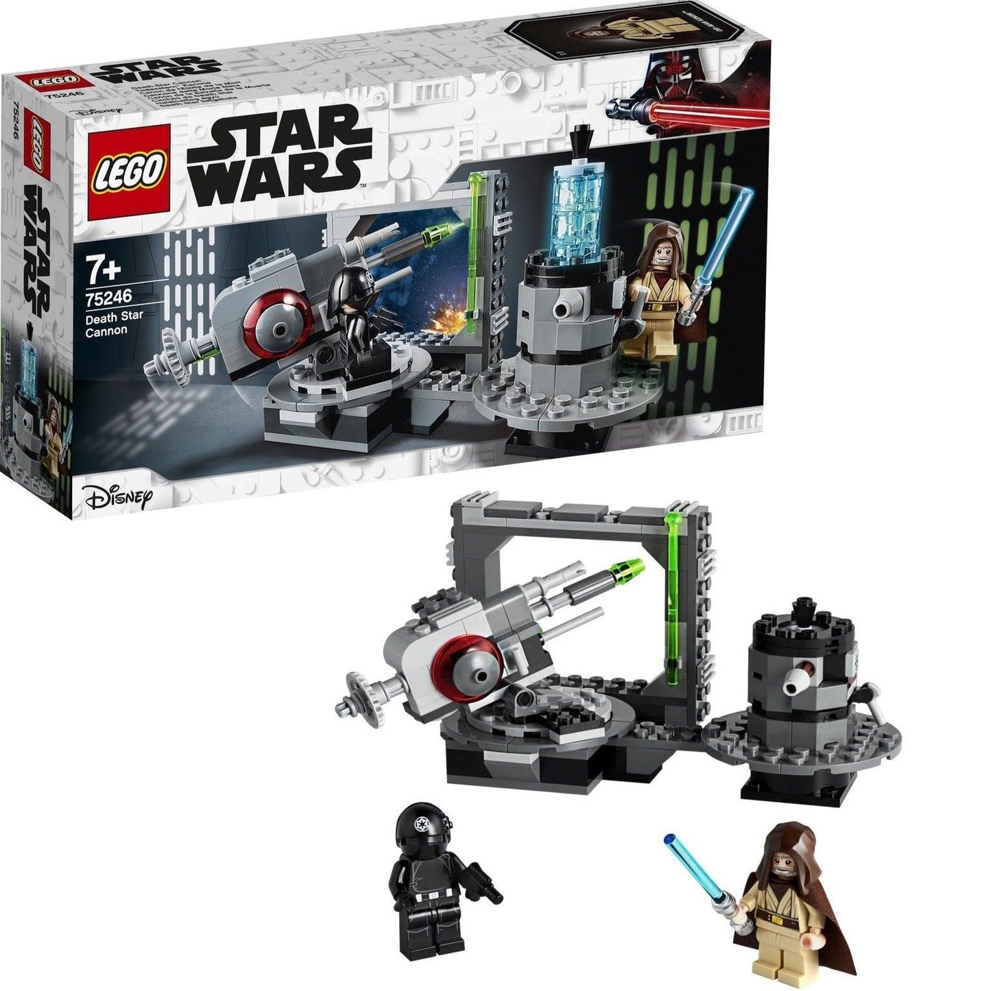 LEGO Death Star kanon met Obi-Wan Kenobi en Gunner 75246 StarWars LEGO STARWARS @ 2TTOYS | Official LEGO shop😊🥰 LEGO €. 14.99