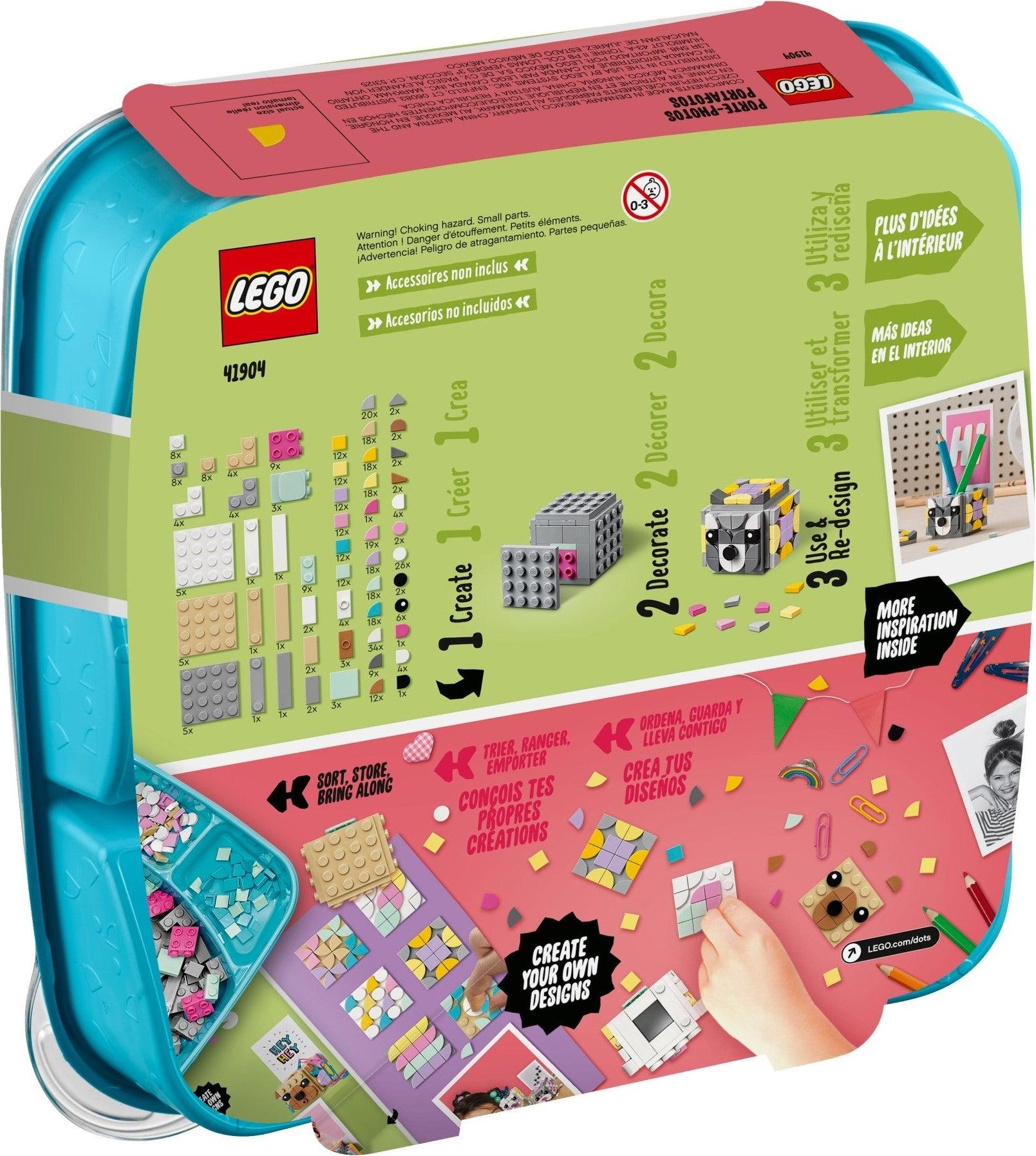 LEGO Dieren fotohouders 41904 Dots LEGO Dots @ 2TTOYS | Official LEGO shop😊🥰 LEGO €. 14.99