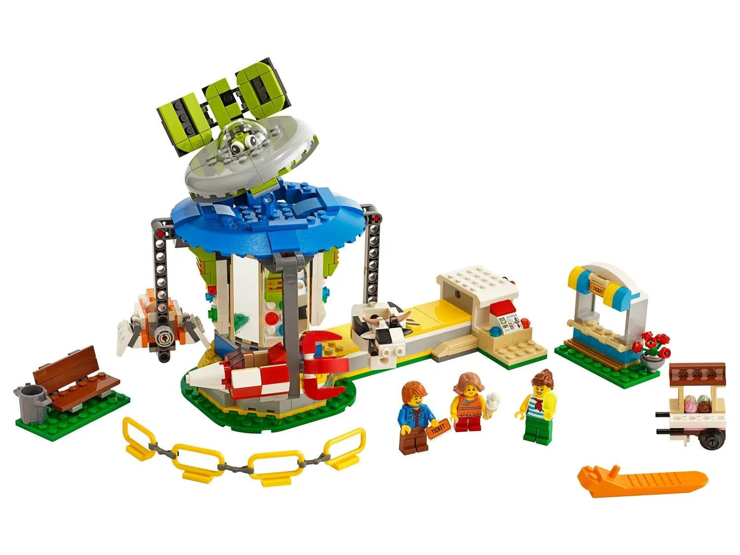 LEGO Draaimolen kermis 31095 Creator 3-in-1 LEGO CREATOR @ 2TTOYS | Official LEGO shop😊🥰 LEGO €. 54.99