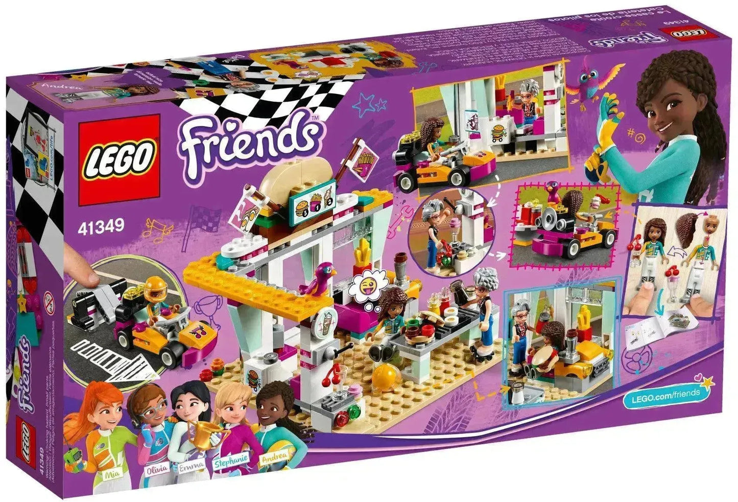 LEGO Drive In Hamburger restaurant 41349 Friends LEGO FRIENDS @ 2TTOYS | Official LEGO shop😊🥰 LEGO €. 29.99