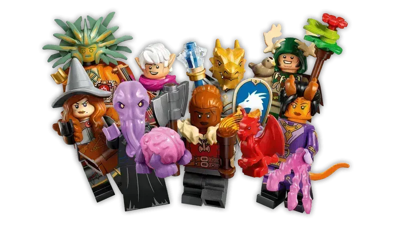 LEGO Dungeons & Dragons® 71047 Minifiguren 12 stuks LEGO MINIFIGUREN @ 2TTOYS | Official LEGO shop😊🥰 LEGO €. 54.99