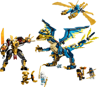 LEGO Elementdraak vs. de mecha van de keizerin 71796 Ninjago LEGO NINJAGO @ 2TTOYS | Official LEGO shop😊🥰 LEGO €. 89.48