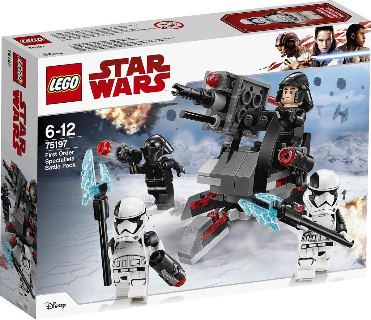 LEGO First Order Specialists Battle Pack 75197 Star Wars - The Last Jedi LEGO Star Wars - The Last Jedi @ 2TTOYS | Official LEGO shop😊🥰 LEGO €. 14.99