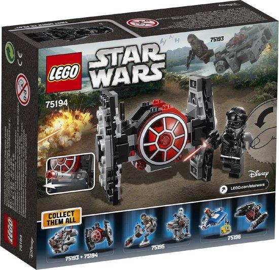 LEGO First Order TIE Fighter Microfighter 75194 Star Wars - Microfighters LEGO Star Wars - Microfighters @ 2TTOYS | Official LEGO shop😊🥰 LEGO €. 9.99