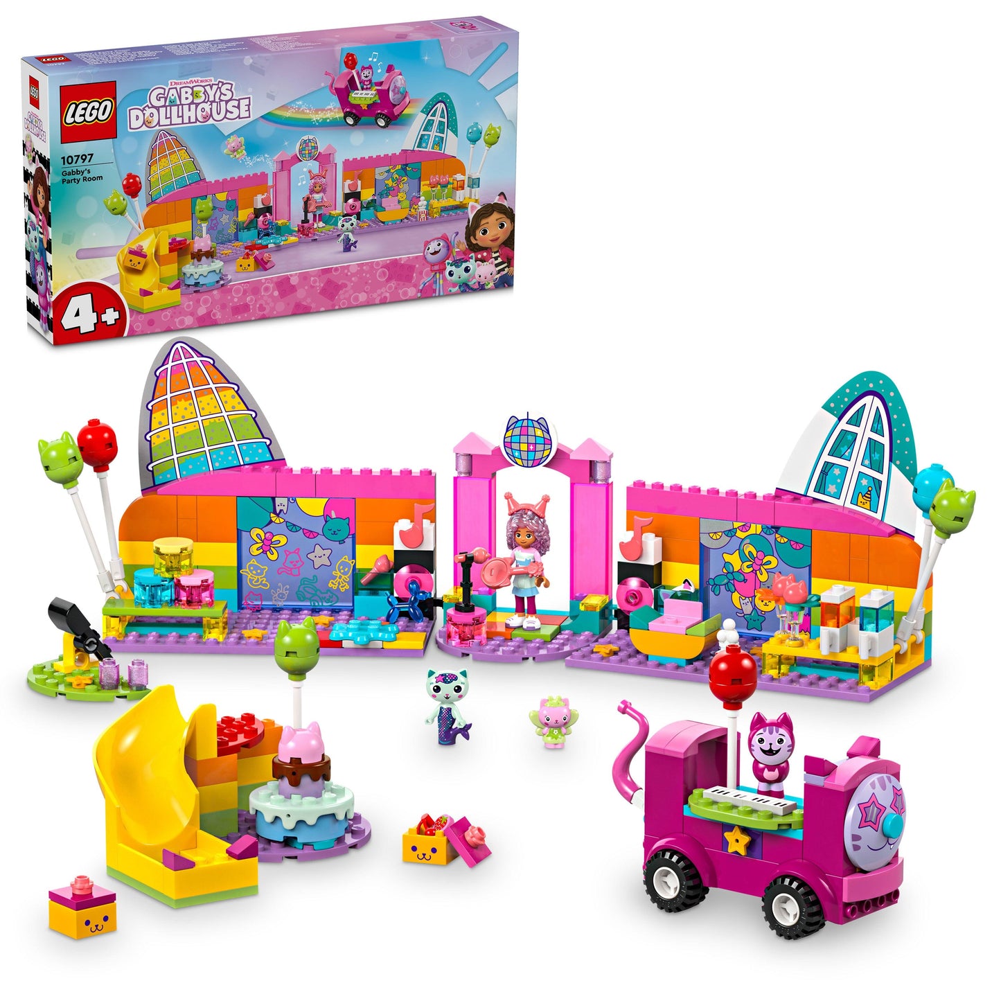 LEGO Gabby's Feestkamer 10797 Gabby's Dollhouse LEGO GABBY'S DOLLHOUSE @ 2TTOYS | Official LEGO shop😊🥰 LEGO €. 42.49