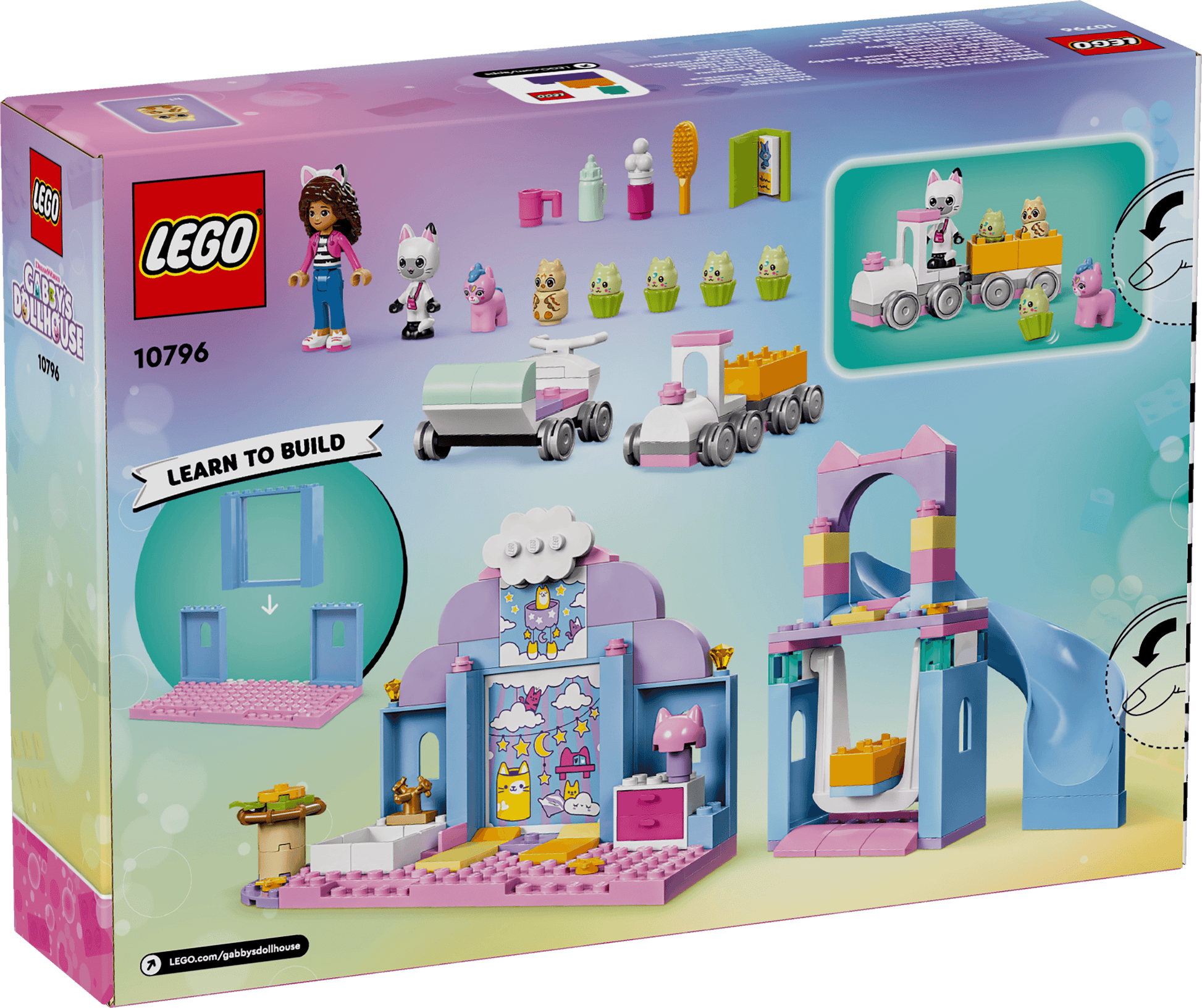 LEGO Gabby's Kittendagverblijf 10796 Gabby's Dollhouse (Pre-Order: verwacht juni) LEGO GABBY'S DOLLHOUSE @ 2TTOYS LEGO €. 33.49