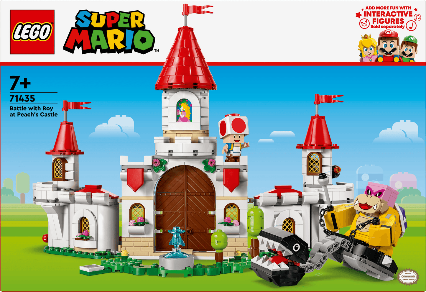 LEGO Gevecht met Roy bij Peach' kasteel 71435 SuperMario (Pre-Order: verwacht augustus) LEGO SUPERMARIO @ 2TTOYS LEGO €. 54.99