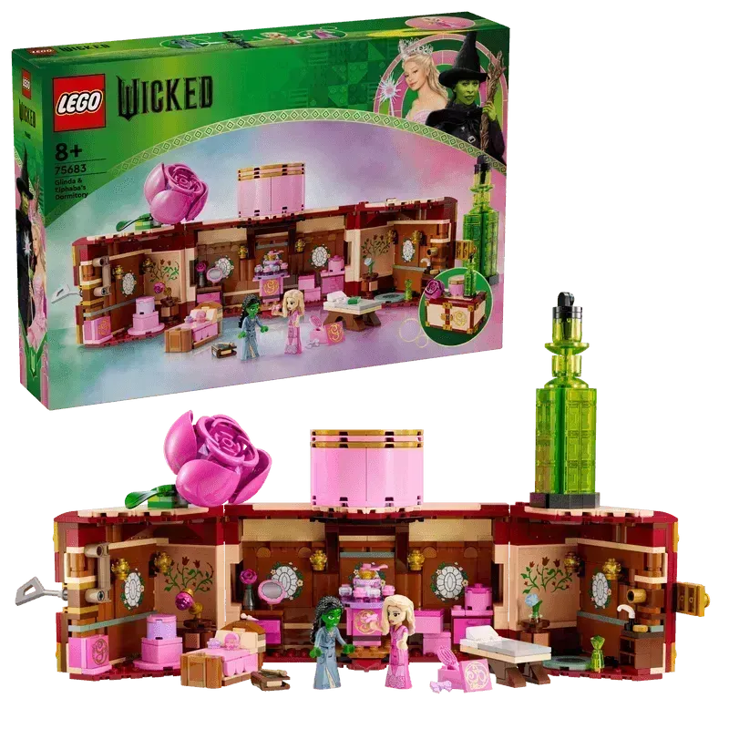 LEGO Glinda en Elphaba's slaapzaal 75683 Wicked LEGO DISNEY @ 2TTOYS | Official LEGO shop😊🥰 LEGO €. 58.99