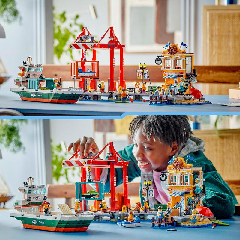 LEGO Haven met vrachtschip 60422 City LEGO CITY @ 2TTOYS | Official LEGO shop😊🥰 LEGO €. 93.48