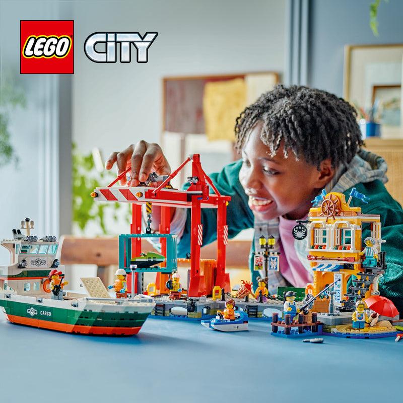 LEGO Haven met vrachtschip 60422 City LEGO CITY @ 2TTOYS | Official LEGO shop😊🥰 LEGO €. 93.48