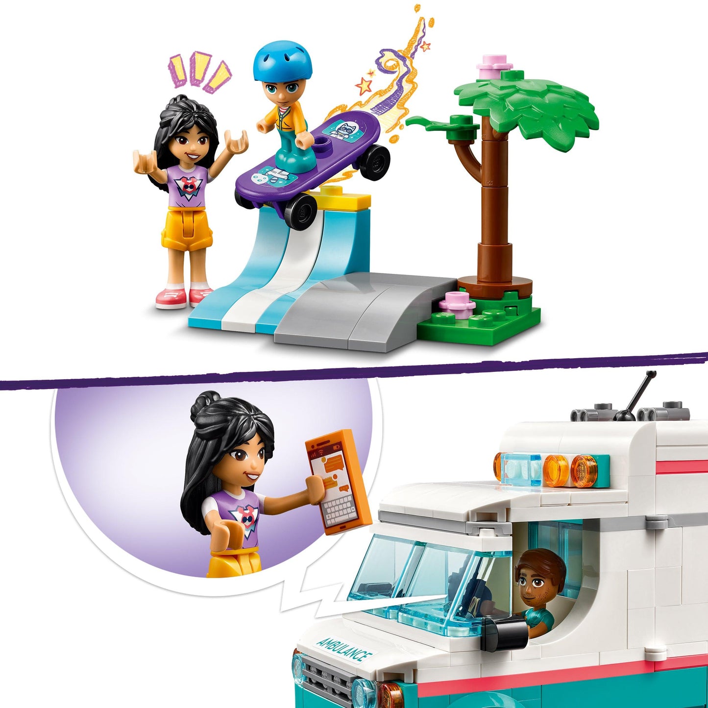 LEGO Heartlake City ambulance 42613 Friends LEGO FRIENDS @ 2TTOYS | Official LEGO shop😊🥰 LEGO €. 29.49