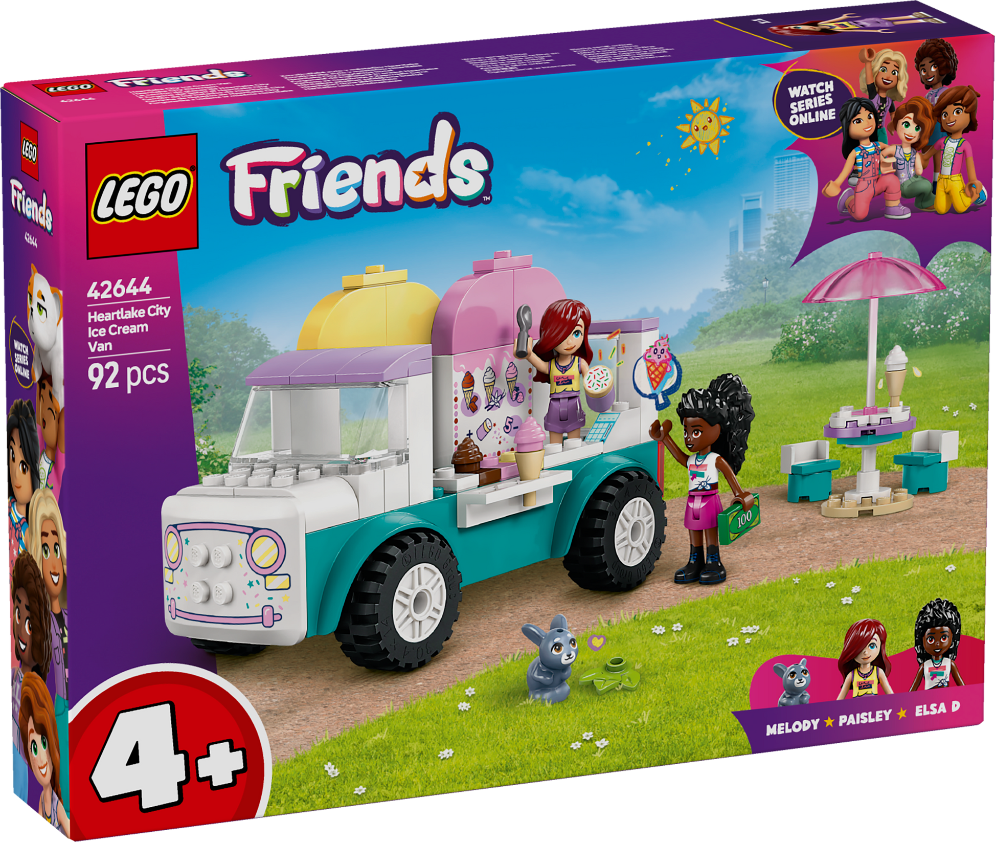 LEGO Heartlake City IJscowagen 42644 City (Pre-Order: januari 2025) @ 2TTOYS | Official LEGO shop😊🥰 2TTOYS €. 16.99