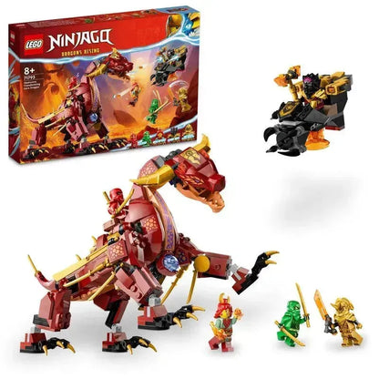 LEGO Heatwave transformerende lavadraak 71793 Ninjago LEGO NINJAGO @ 2TTOYS | Official LEGO shop😊🥰 LEGO €. 44.98